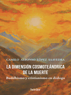 cover image of La dimensión cosmoteándrica de la muerte